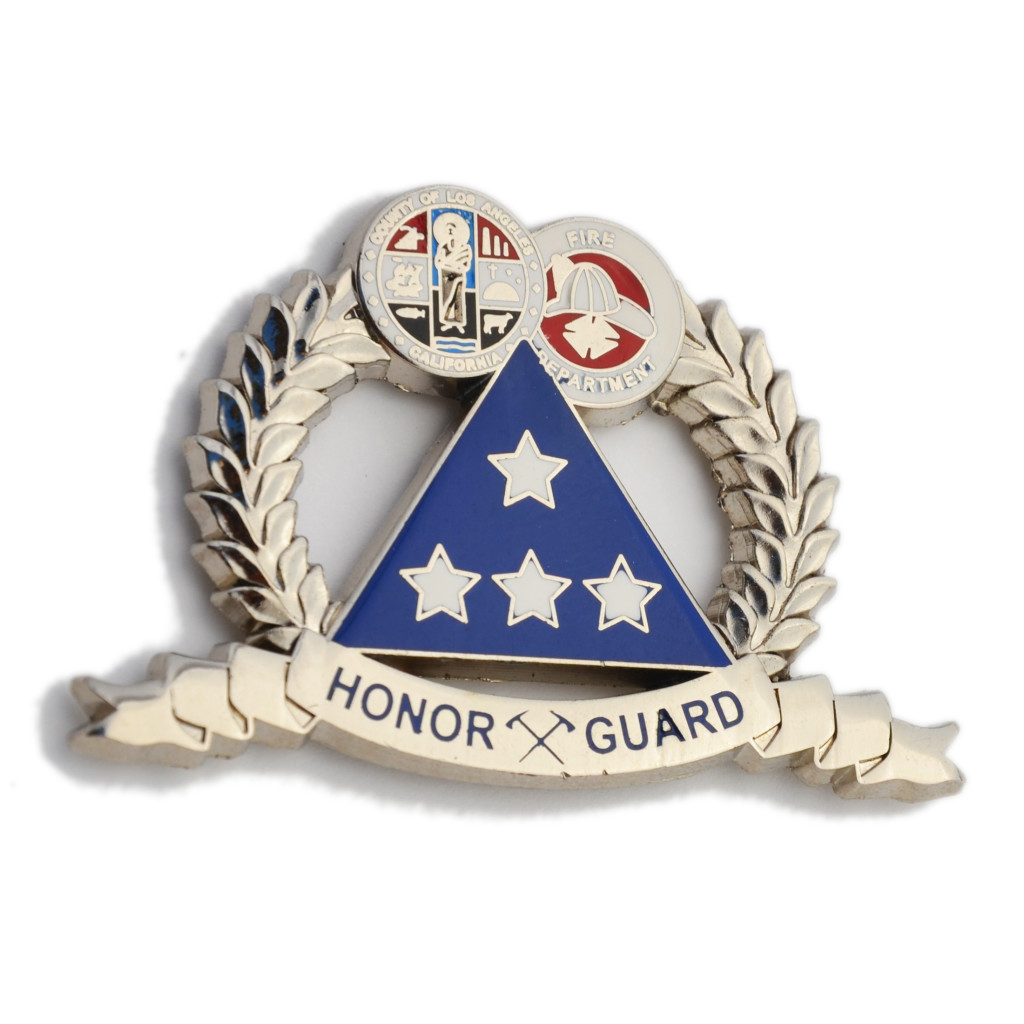 LA honor guard pins